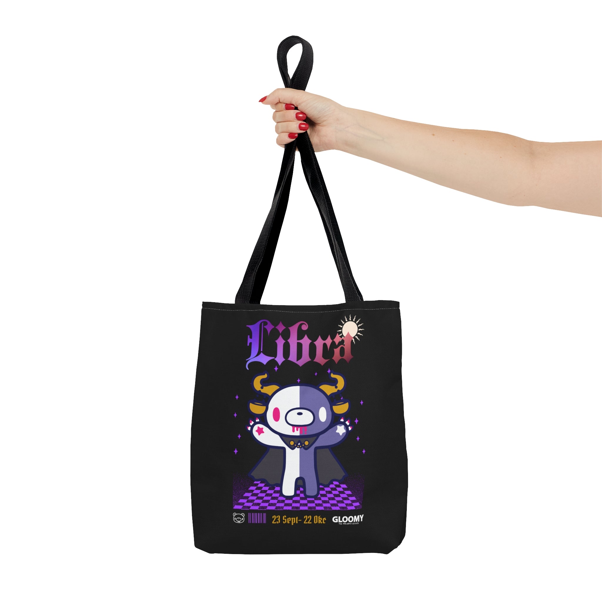 Gloomy Zodiac Libra Tote Bag